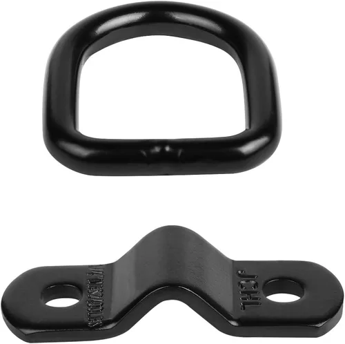 Miniatura 7 de Anillos en D para anclajes de amarre para remolque camión, soporte de caja de camiones, puntos cerrados, recogida, montaje en superficie, anillo