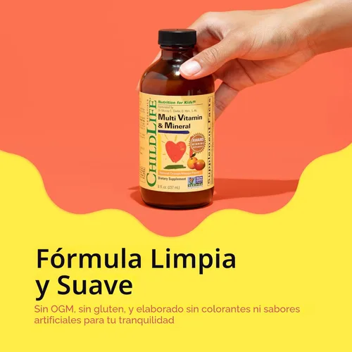 Miniatura 5 de CHILDLIFE ESSENTIALS Multivitamínico y mineral para niños, vitaminas para niños, suplemento multivitamínico líquido para el bienestar de niños