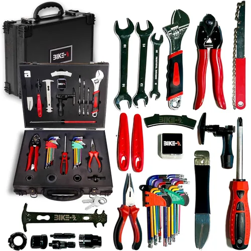 Miniatura 9 de Elite - Kit de herramientas para bicicleta de 37 piezas, juego de reparación y mantenimiento de bicicletas para montaña, carretera, BMX y bicicletas