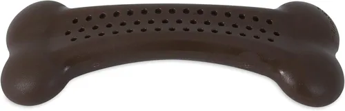 Miniatura 2 de Pet Qwerks Barkbone Flavorit - Hueso con sabor a mantequilla de maní – Superficie rellenable para untes; juguetes resistentes y duraderos