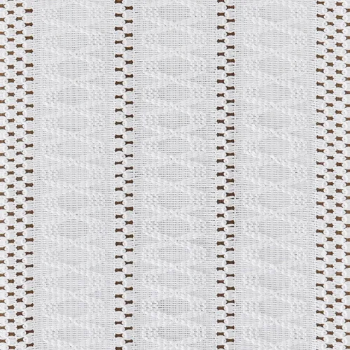 Miniatura 6 de ZeeMart Camino de mesa bohemio estilo macramé, caminos de mesa blancos de 108 pulgadas de largo, decoración del hogar tejido de granja, 12 x 108