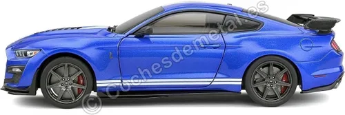 Miniatura 4 de solido S1805901 Ford Coche miniatura coleccionable, azul, escala 1:18