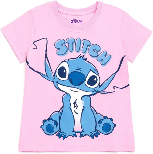 Miniatura 2 de Disney Moana Winnie the Pooh Lion King Pixar Toy Story Lilo & Stitch - Conjunto de camiseta y pantalones cortos de bicicleta para bebé a niño grande