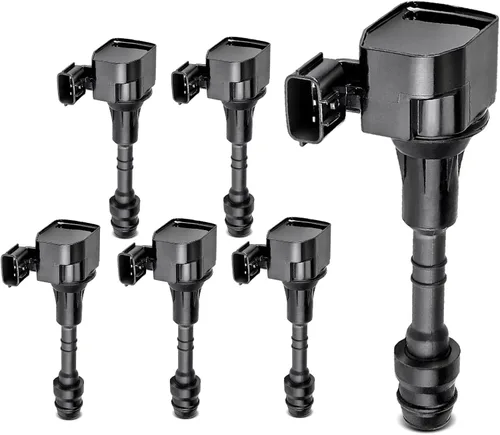 A-Premium Paquete de 6 bobinas de encendido compatibles con vehículos Nissan e Infiniti - 3.0L 3.5L 4.0L - Nissan Frontier 2005-2019, Maxima