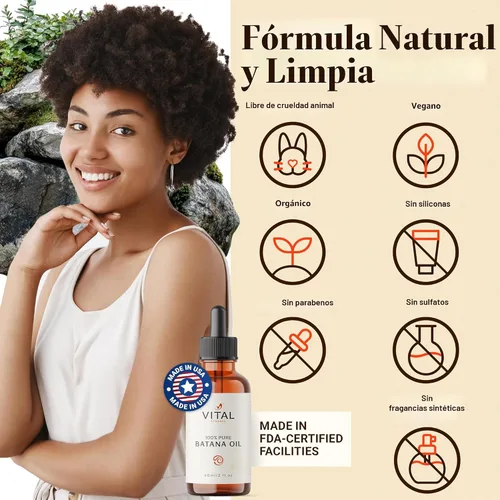 Miniatura 8 de Aceite de Batana para el Crecimiento del Cabello – Aceite de Batana 100% Puro y Orgánico de Honduras – Fortalece, Espesa y Restaura el Cabello