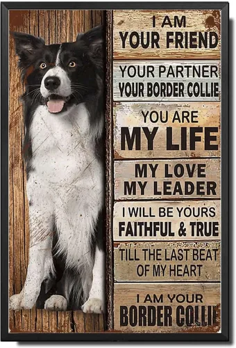 Miniatura 15 de Letrero de Metal Letrero de Hojalata Arte de Pared Vintage I Am Your Friend Regalo para Amantes de Schnauzer Arte de Pared Vintage Impresiones