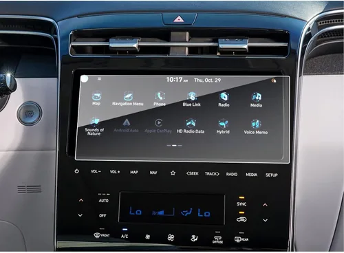 SXCY Protector de pantalla para Hyundai Tucson/Santa Cruz 2022 2023 2024 de 10.25 pulgadas para Hyundai Tucson SE/SEL/XRT/N Line/Limited Accesorios