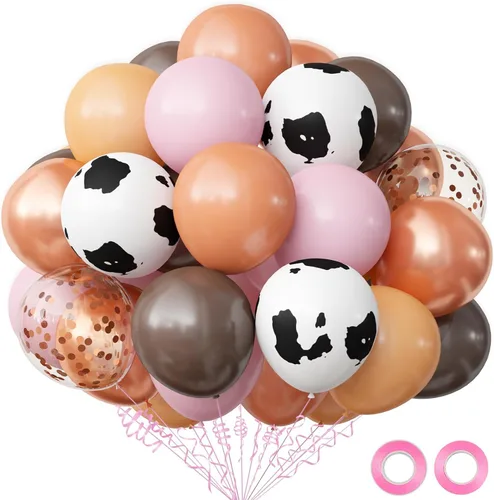 Miniatura 10 de OuMuaMua Kit de 62 globos de confeti azul, plateado y blanco, globos blancos de 12 pulgadas, globos plateados metálicos, globos de confeti plateado
