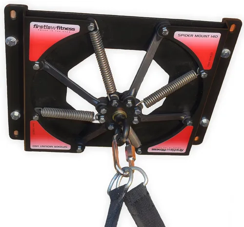 Firstlaw Fitness Spider Mount 140 - Colgador pesado para saco de boxeo - para bolsas pesadas de hasta 140 libras - Fabricado en los Estados Unidos