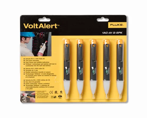 Miniatura 2 de Fluke 1AC II VoltAlert - Detector de voltaje sin contacto (paquete de 5)