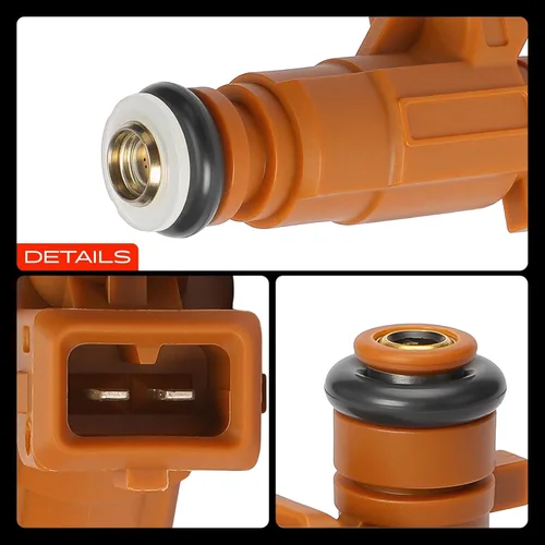 Miniatura 9 de A-Premium Juego de 8 inyectores de combustible compatibles con Mercedes-Benz E430 2000-2002, E500 2003-2006, S430 2001-2006, S500 2000-2006, CLS500