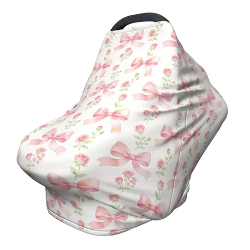 Miniatura 9 de Fundas de asiento de coche de ganso para bebé, toldo multiusos para niños y niñas, funda elástica para asiento de automóvil, regalos de ducha