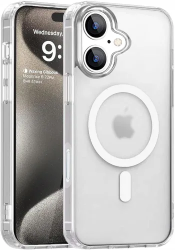 Miniatura 22 de S. Tedazo Funda magnética para iPhone 7 Plus/8 Plus compatible con MagSafe, no amarillea, protección de grado militar, funda ultradelgada a prueba