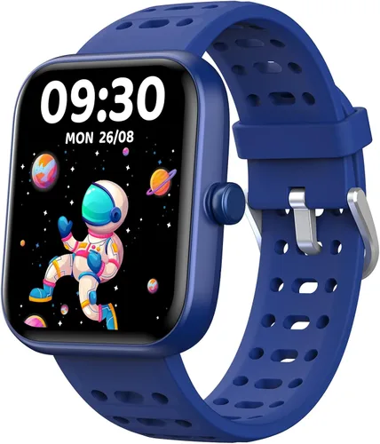 Gydom Smart Watch for Kids, Without/with APP Mode, 1.83" Touchscreen Fitness Tracker Watch, Heart Rate/Sleep Monitor, IP68 Waterproof Pedometer,
