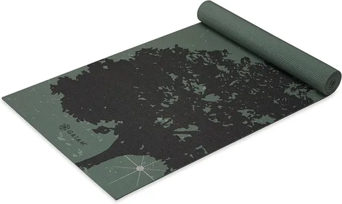 Gaiam - Alfombrilla de yoga, 6 mm, extra gruesa, antideslizante, de primera calidad, para todo tipo de yoga, pilates y ejercicios en el suelo (68