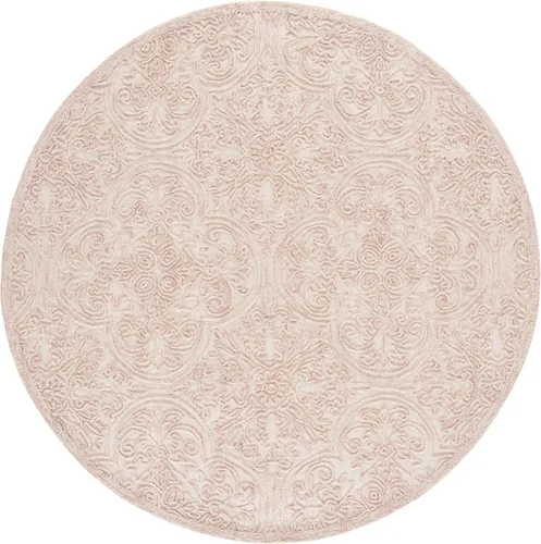 Miniatura 23 de SAFAVIEH Trace Collection - Alfombra decorativa de 2 x 3 pies, color marfil, lana hecha a mano, ideal para zonas de alto tráfico en entrada, sala