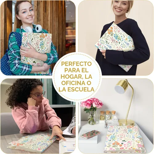 Miniatura 6 de SKYDUE Carpeta de archivos expandible con 5 bolsillos, organizador de archivos de acordeón, organizador portátil de documentos de papel de recibo
