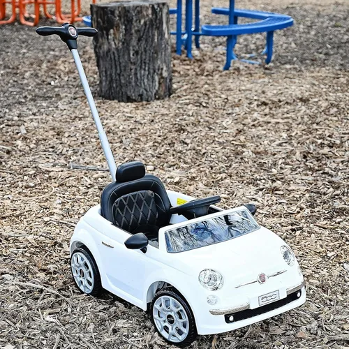 Miniatura 4 de Best Ride On Cars Fiat 500 - Coche de empuje, color rosa