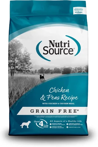 Miniatura 21 de NutriSource Alimento seco para perros sin granos, bocados pequeños, pollo y guisantes, 4 libras