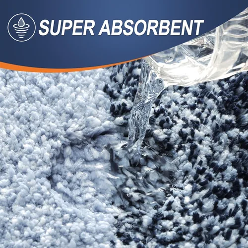 Miniatura 3 de OLANLY Alfombra de Baño 44x24 pulgadas, Alfombra de Baño de Microfibra Extra Suave y Absorbente, Corredor de Alfombra de Baño Antideslizante