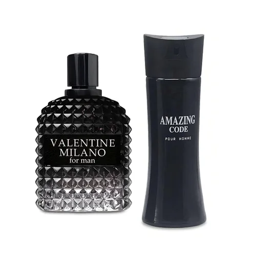 Miniatura 33 de AFLUXE Azura Noir Colonia para hombre, perfume picante amaderado, 3.4 fl oz, fragancia de larga duración con cítricos frescos y vetiver, uso diario