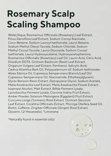 Miniatura 7 de AROMATICA Champú Exfoliante para el Cuero Cabelludo de Romero (2 paquetes) – Cuidado del cabello coreano para cabello con pérdida y adelgazamiento
