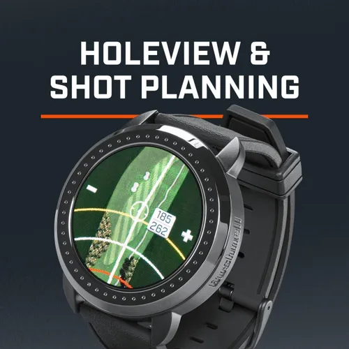 Miniatura 8 de Bushnell iON Elite - Paquete de reloj GPS de golf (negro) - Reloj inteligente con pantalla táctil a color con más de 12 horas de duración