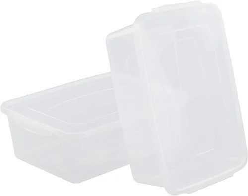 Miniatura 6 de Farmoon Contenedor de almacenamiento transparente de 16 cuartos de galón, contenedores de plástico con tapa, 2 paquetes
