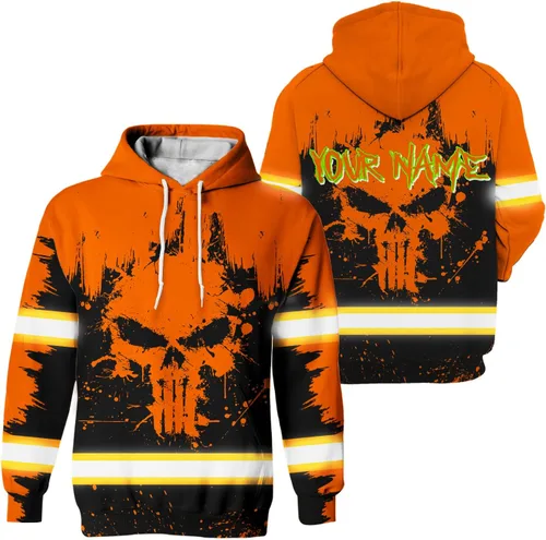 Miniatura 42 de Maddly Colección de ropa de trabajo de alta visibilidad con bandera de EE. UU. personalizada con nombre para trabajadores, corredores, camioneros
