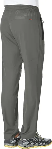 Miniatura 4 de Gopune Pantalones deportivos ligeros para hombre para senderismo, correr, secado rápido, pantalones deportivos casuales con bolsillos con cremallera