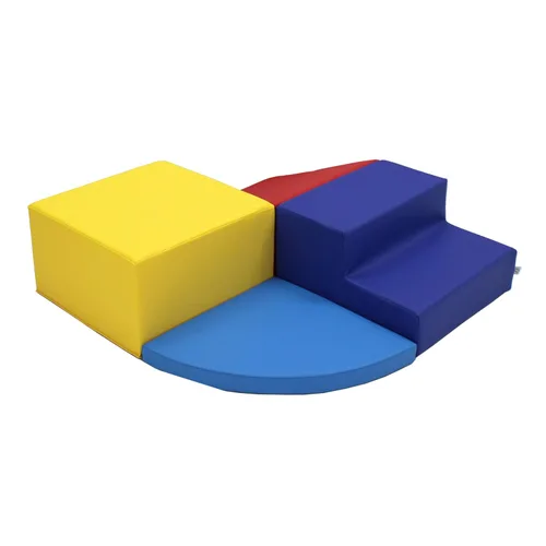 Miniatura 6 de SoftScape - Escalador de esquina para niños pequeños, estructura de juego activo para interiores para niños pequeños y niños, espuma suave segura