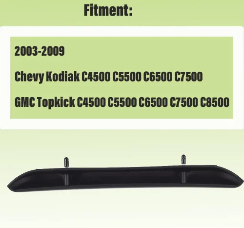 Miniatura 2 de CULMKARI Mango de capó delantero para Chevy Kodiak C4500 C5500 C6500 C7500 C7500 GMC Topkick C4500 C5500 C6500 C7500 C8500 C8500 Reemplaza 15814272