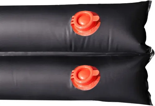 Buffalo Blizzard Bolsas de agua negras de doble cámara de 8 pies de largo | Paquete de 10 | Material de vinilo resistente de calibre 22 | Asegura la