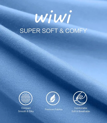 Miniatura 5 de WiWi Conjunto de pijama de viscosa suave de bambú para mujer, ropa interior térmica larga, súper cálida, capa base, pantalones de pijama S-3X