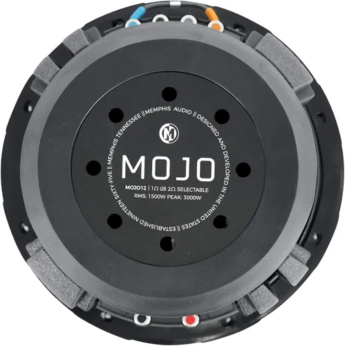 Miniatura 8 de Memphis Audio MOJO 1212 - Subwoofer para coche de competición de 3000 vatios de 12 pulgadas, MOJO1212