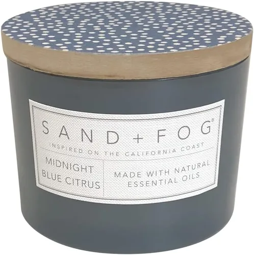 Miniatura 52 de Sand + Fog Vela aromática - Calabaza y Clavo – Fragancias y tamaños adicionales – Mecha 100% de algodón sin plomo - Velas de lujo en tarro