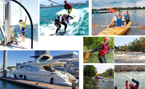 Miniatura 5 de Cuerda flotante marina de 1/4 de pulgada (6mm) x 32 pies (10 metros) para navegación, pesca, rafting, camping, senderismo, caza, ancla, amarre