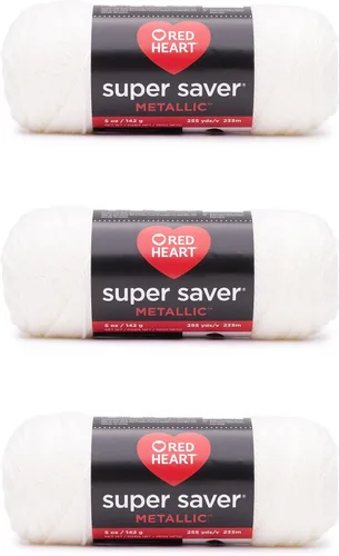 Miniatura 142 de Red Heart Hilo Super Saver, paquete de 3, estampado artístico, 3 unidades Estampado De Artista