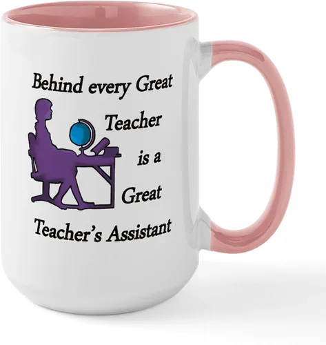 Miniatura 21 de CafePress Taza de café de cerámica para profesor/matemáticas inglesas, taza de té de 15 onzas