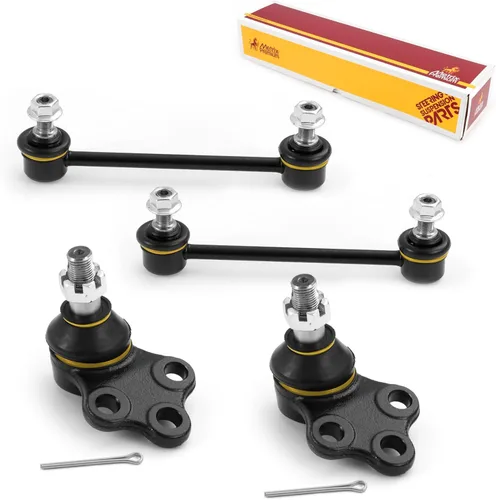 Miniatura 102 de Metrix Premium Chassis Parts - Juego de 4 piezas de articulación de rótula superior y barra estabilizadora delantera para Ford Ranger RWD 1998-2011