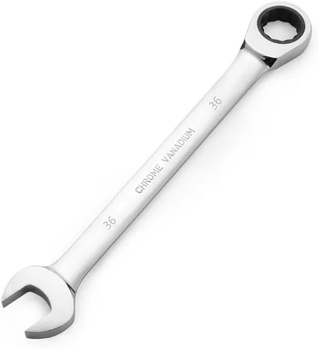 FLZOSPER - Llave de trinquete métrica de 36 mm, llave combinada de carraca de 72 dientes con cabeza de caja