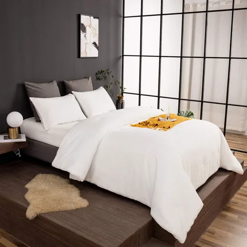 Miniatura 276 de CLOTHKNOW - Juego de edredón verde militar tamaño completo de 3 piezas, juego de ropa de cama verde oscuro, edredón suave con 2 fundas de almohada