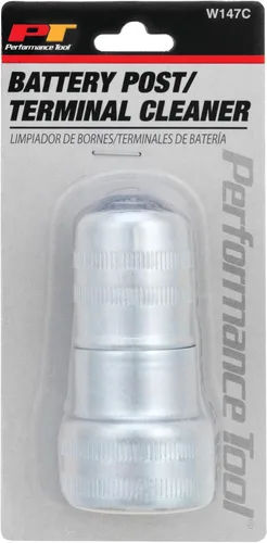 Miniatura 7 de Cepillo de limpieza de terminal de batería de metal Performance Tool W147C