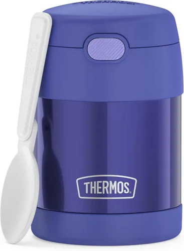 Miniatura 30 de THERMOS FUNTAINER - Tarro de alimentos aislado de 10 onzas, tarro de comida para niños con cuchara plegable, Spider-Man