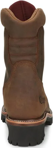 Miniatura 6 de Chippewa Bota de trabajo de leñador impermeable con cordones para hombre con puntera de acero - 59407