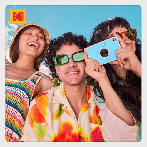 Miniatura 11 de Kodak Printomatic+ Paquete de Regalo de Cámara Digital de Impresión Instantánea a Todo Color + Estuche + Papel Fotográfico Zink 2x3 con Respaldo