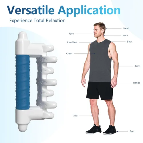 Miniatura 5 de Fascia - Herramienta de masaje para celulitis, herramienta de liberación miofascial de mano para masaje de tejido profundo, herramienta de masaje