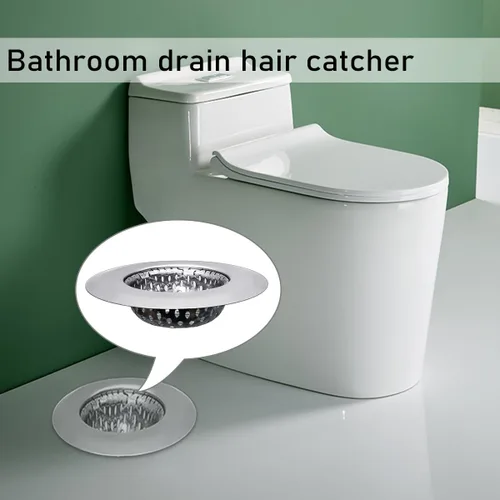 Miniatura 8 de Huntonry Colador de Drenaje de Bañera - Atrapa Cabellos de 2.79 Pulgadas, Cubierta de Drenaje de Ducha de Acero Inoxidable, Cesta de Filtro