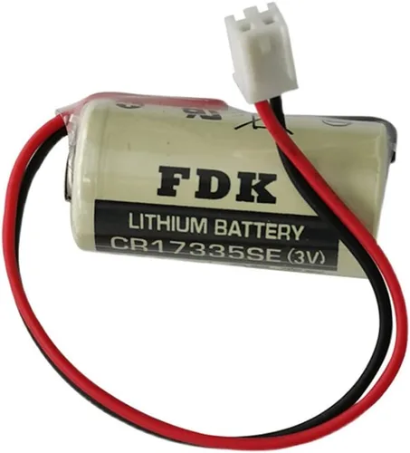 Miniatura 3 de YICUAA - Celda de litio no recargable CR17335SE 3V 1800mAh para FDK CR17335SE 3V Epson Robot Controller RC Series Batería R13B060003 con enchufe