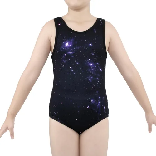 Miniatura 4 de Leotardos de gimnasia para niñas con pantalones cortos brillantes para bailar ballet